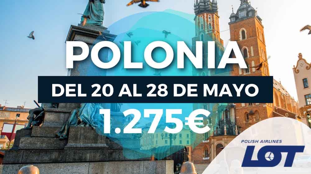 viaje organizado polonia abril