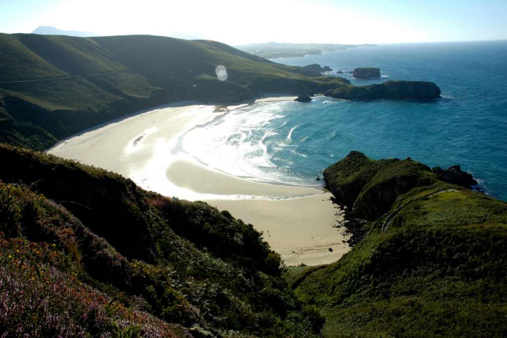 circuito playa de torimbia llanes asturias